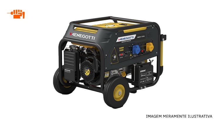 GERADOR DE ENERGIA 7,2 KVA