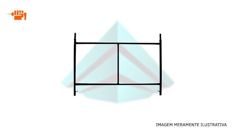 PAINEL TUBULAR PARA ANDAIME 1,00M X 1,00M