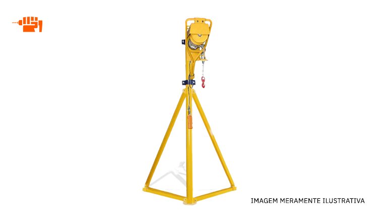 PEDESTAL PARA GUINCHO DE COLUNA