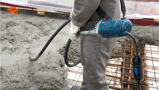 VIBRADOR DE CONCRETO PORTÁTIL BOSCH 2